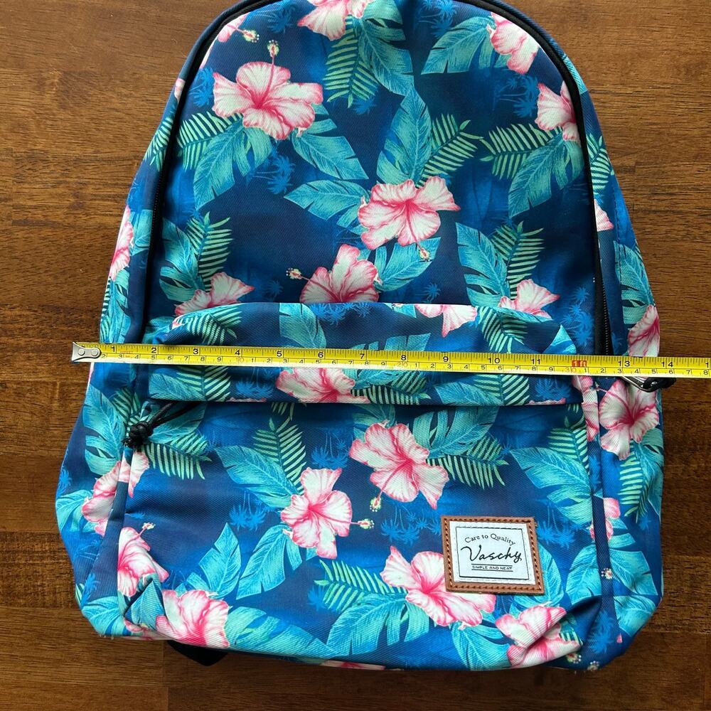 Vaschy all over tropical print backpack​ - Picture 2 of 12